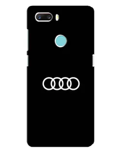 Чохол для ZTE Z18 Mini з картинкою «Audi White Logo»