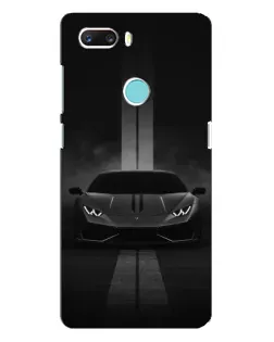 Чохол для ZTE Z18 Mini з картинкою «Lamborghini симетрія доріг»