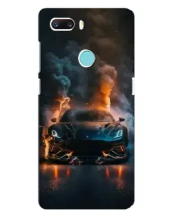 Чохол для ZTE Z18 Mini з картинкою «Lamborghini димна естетика»