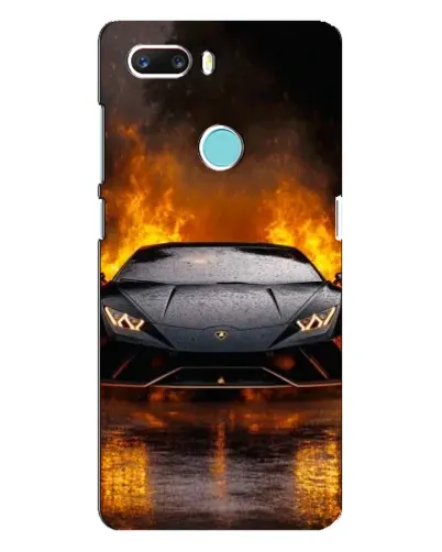 Чохол для ZTE Z18 Mini з картинкою «Lamborghini у вогні» Чохол для ZTE Z18 Mini з картинкою «Lamborghini у вогні»