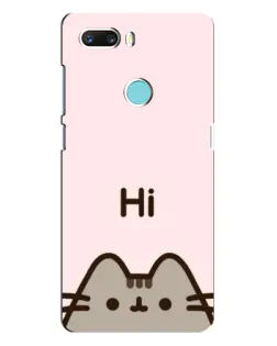Чохол для ZTE Z18 Mini з картинкою «Пушин каже Hi» Чохол для ZTE Z18 Mini з картинкою «Пушин каже Hi»
