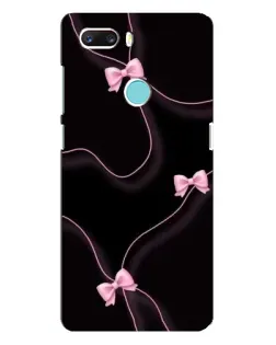 Чехол для ZTE Z18 Mini с картинкой «Розовые ленты»