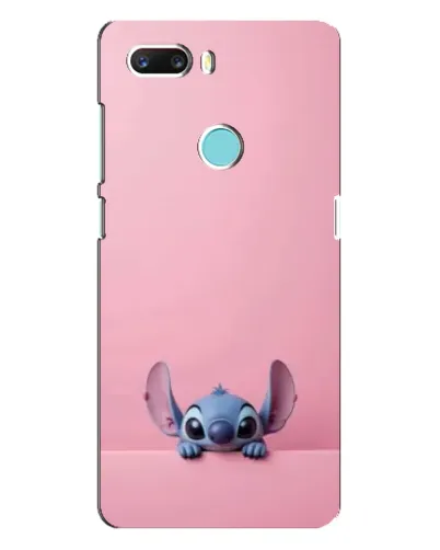 Чехол для ZTE Z18 Mini с картинкой «Stitch выглядывает»