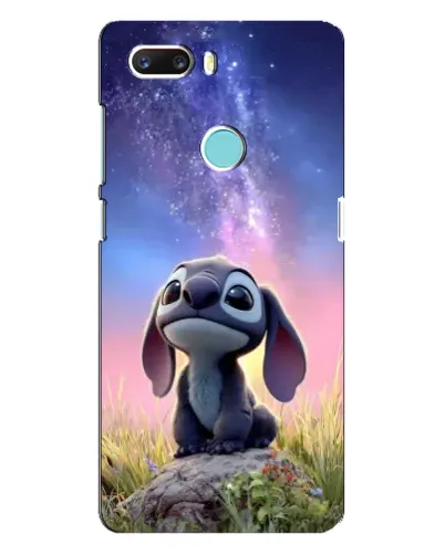 Чехол для ZTE Z18 Mini с картинкой «Стич на рассвете»
