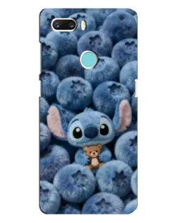 Чехол для ZTE Z18 Mini с картинкой «Стич и голубика» Чехол для ZTE Z18 Mini с картинкой «Стич и голубика»