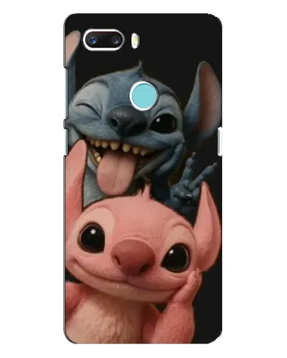 Чехол для ZTE Z18 Mini с картинкой «Стич и Ангел»