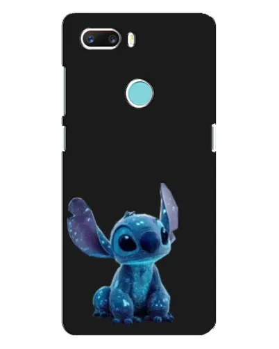 Чехол для ZTE Z18 Mini с картинкой «Стич на черном»