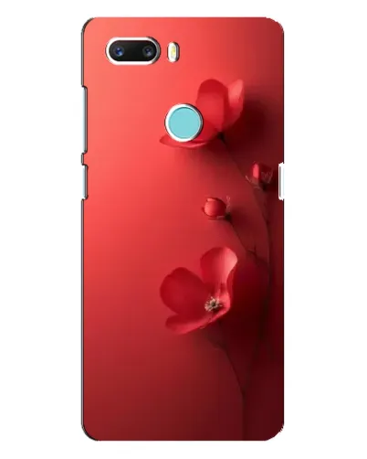 Чехол для ZTE Z18 Mini с картинкой «Маковые соцветия»
