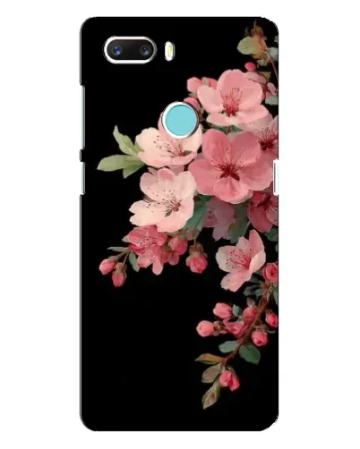 Чехол для ZTE Z18 Mini с картинкой «Розовая ветка сакуры»