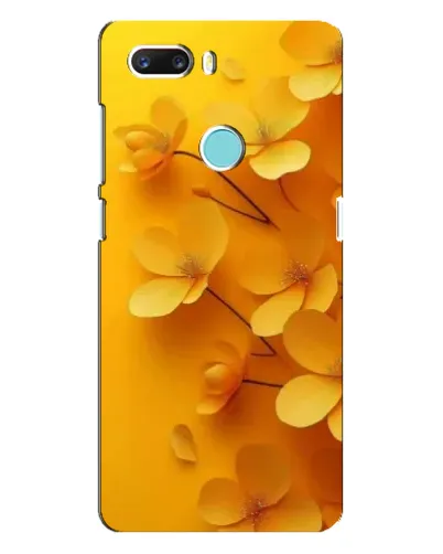 Чехол для ZTE Z18 Mini с картинкой «Золотые лепестки»