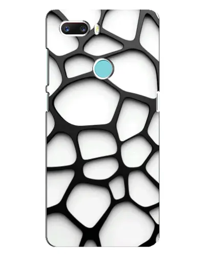 Чехол для ZTE Z18 Mini с картинкой «Белая объемная сетка» Чехол для ZTE Z18 Mini с картинкой «Белая объемная сетка»