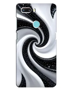 Чехол для ZTE Z18 Mini с картинкой «Черно-белая спираль» Чехол для ZTE Z18 Mini с картинкой «Черно-белая спираль»