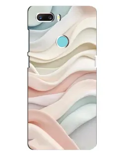Чехол для ZTE Z18 Mini с картинкой «Пастельные нежные волны»