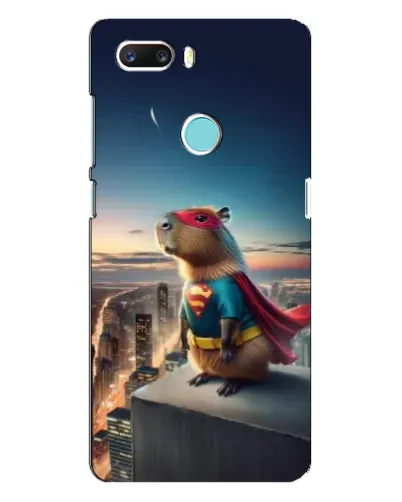 Чехол для ZTE Z18 Mini с картинкой «Капи-мен супергерой»