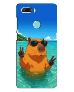 Чехол для ZTE Z18 Mini с картинкой «Морская капибара» Чехол для ZTE Z18 Mini с картинкой «Морская капибара»