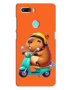Чехол для ZTE Z18 Mini с картинкой «Капибара на скутере» Чехол для ZTE Z18 Mini с картинкой «Капибара на скутере»