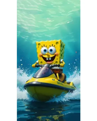 Чохол для ZTE з картинкою «Спанч Боб на гідроциклі» Чохол для ZTE з картинкою «Спанч Боб на гідроциклі»