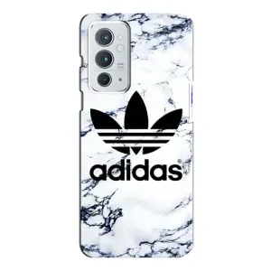 Чехлы Адидас для OnePlus 9RT (AlphaPrint) (Адидас на мраморе)