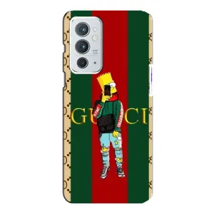 Брендновые Чехлы для OnePlus 9RT - (PREMIUMPrint) (Барт ГУЧЧИ)