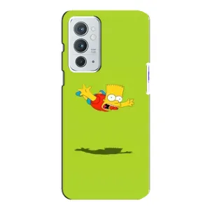 Чехол с Симпсонами для OnePlus 9RT (VPrint) (Барт Симпсон)