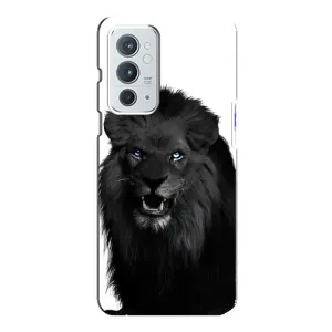 Чехлы с картинками животных OnePlus 9RT (Черный ЛЕВ)