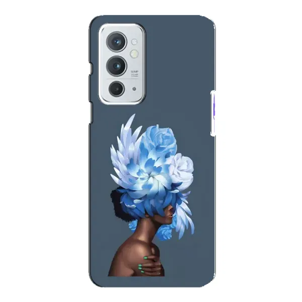 Чехол с принтом «Цветы на голове» для OnePlus 9RT