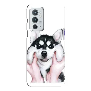 Чехлы с собаками для OnePlus 9RT (VPrint) (Довольный Хаски)