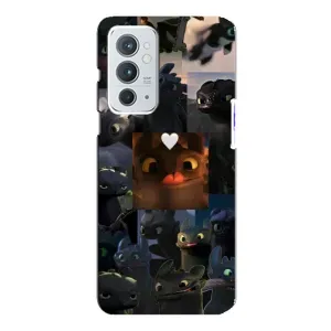 Чехол как приручить дракона на OnePlus 9RT (Дракон коллаж)