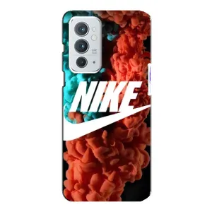 Чехол для OnePlus 9RT - с принтом Найк (AlphaPrint) (Дымчатый найк)