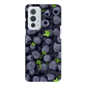 Чехлы с Фруктами для OnePlus 9RT (VPrint) (Ежевика)