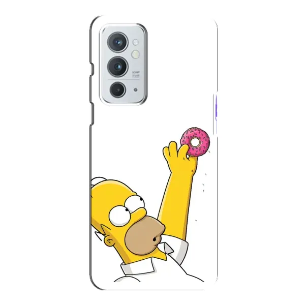 Чехол с принтом «Гомер с пончиком» для OnePlus 9RT Чехол с принтом «Гомер с пончиком» для OnePlus 9RT