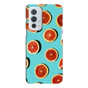 Чехлы с Фруктами для OnePlus 9RT (VPrint) (Грейпфрут)