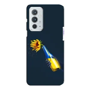 Чехол для Патриота Украины OnePlus 9RT - (AlphaPrint) (Коктейль молотова)