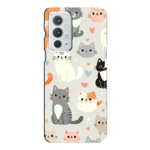 Чехол с принтом «Коллаж котов» для OnePlus 9RT