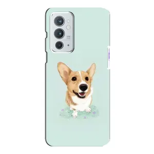 Чехлы с собаками для OnePlus 9RT (VPrint) (Корги)