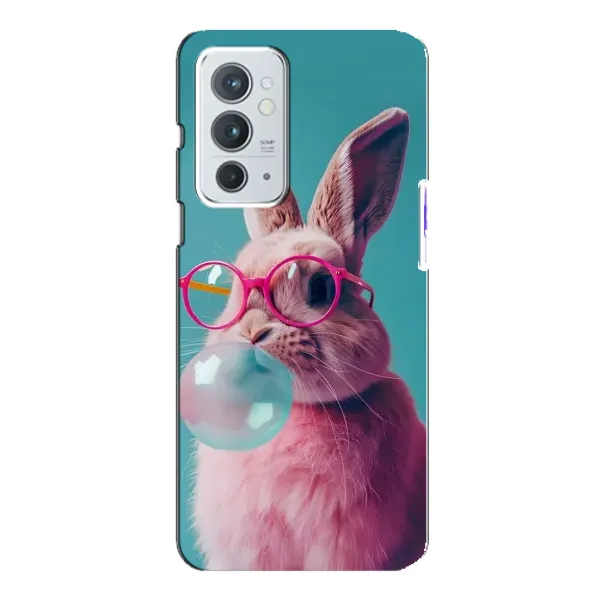 Чехол с принтом «Кролик в очках» для OnePlus 9RT