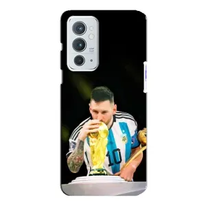 Чехлы для OnePlus 9RT (Leo чемпион) (AlphaPrint) (Кубок Месси)