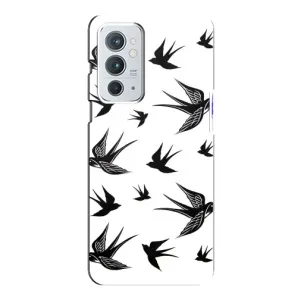 Чехол с птицами на OnePlus 9RT (VPrint) (Ласточки)