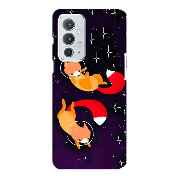 Чехол с принтом «Лисички космонавты» для OnePlus 9RT Чехол с принтом «Лисички космонавты» для OnePlus 9RT