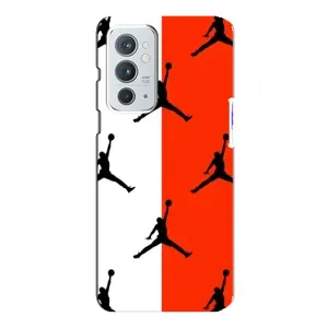 Чехлы для OnePlus 9RT - с картинкой JORDAN (AlphaPrint) (Лого Джордан)