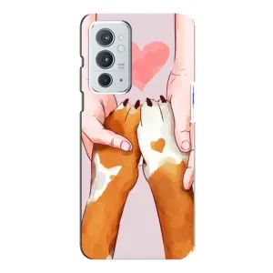 Чехлы с собаками для OnePlus 9RT (VPrint) (Любовь к собакам)