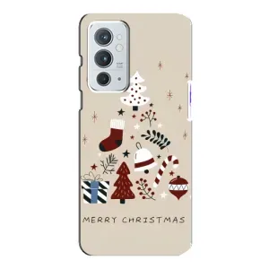 Рождественские, Праздничные Чехлы для Ван Плюс 9РТ (Merry Christmas)