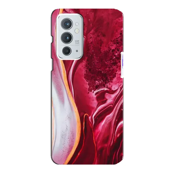 Чехол с принтом «Мрамор красный» для OnePlus 9RT