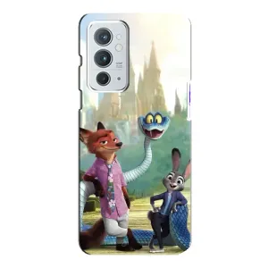 Чехол Зоотрополіс на OnePlus 9RT (Герои мультфильма Зверополис)