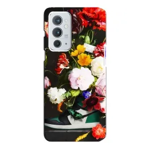 Брендновые Чехлы для OnePlus 9RT - (PREMIUMPrint) (Nike цветы)