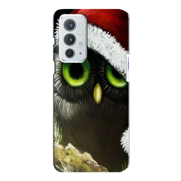 Чехол с принтом «Новогодняя Сова» для OnePlus 9RT Чехол с принтом «Новогодняя Сова» для OnePlus 9RT