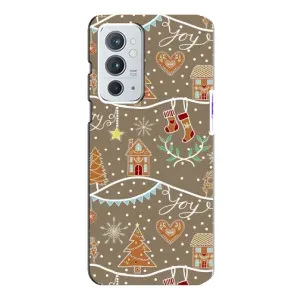 Новогодние, Праздничные Чехлы для OnePlus 9RT - 2024 год (Новогодние пряники)