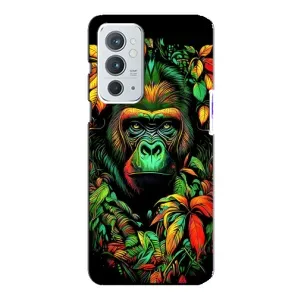 Чехол с Обезьянами OnePlus 9RT - (AlphaPrint) (Обезьяна в тропиках)