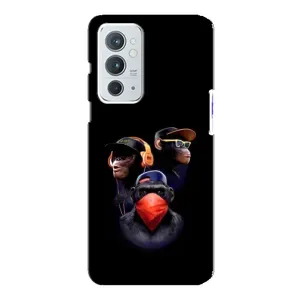 Чехол с Обезьянами OnePlus 9RT - (AlphaPrint) (Три обезьяны)