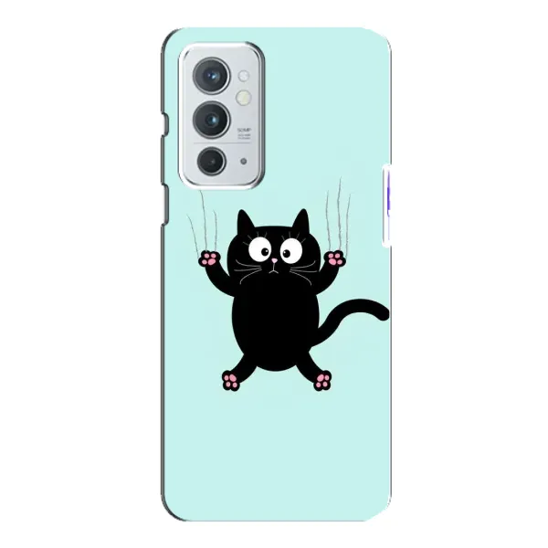 Чехол с принтом «Падающий кот» для OnePlus 9RT